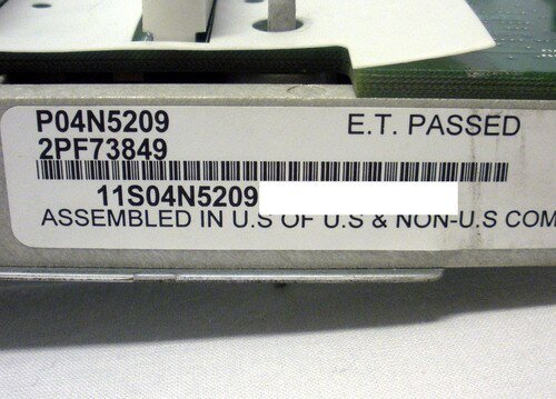 IBM 04N5209 Disk Drive Backplane P660 7026-B80