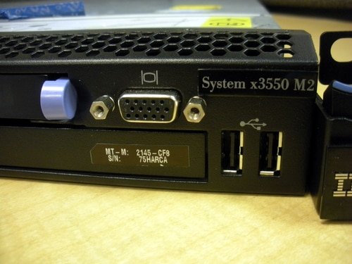 IBM 2145-CF8 x3550-M2 SAN Volume Controller SVC Storage Engine