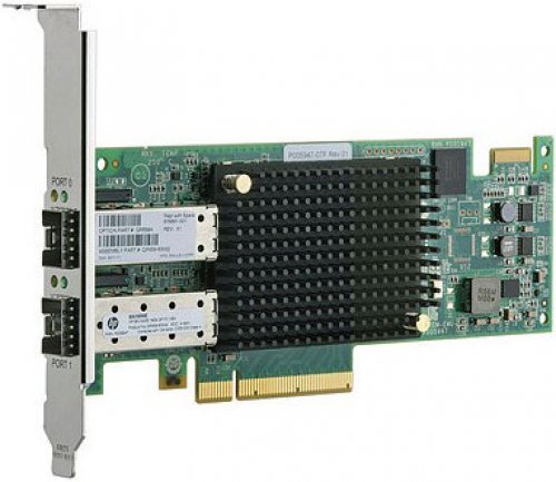 HP SN1000E 16Gb 2-port PCIe Fibre Channel Host Bus Adapter