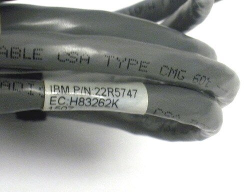 IBM 22R5747 Cable Power Supply 1 2 To Fan Sense A B