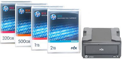 HP StorageWorks RDX500 Internal Removable Disk Backup System for DL Servers