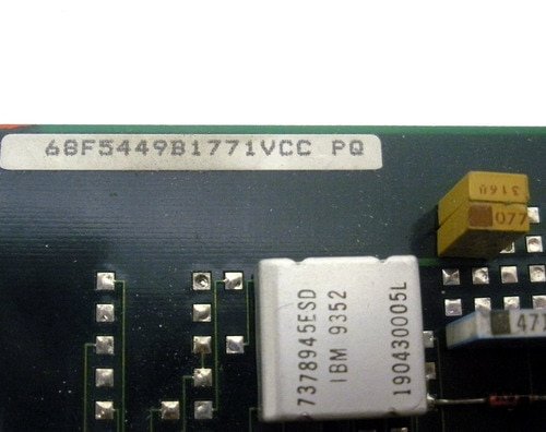 IBM 68F5449 6252 TWINAX Attach Card