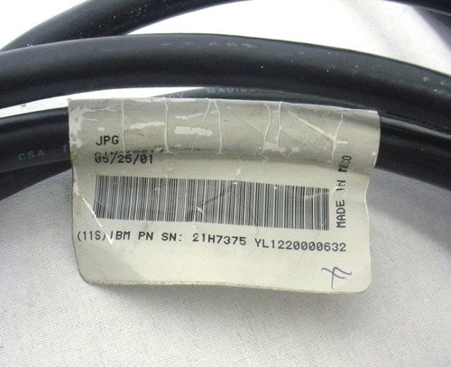 IBM 21H7375 JTAG Cable 3M for RS6000 System