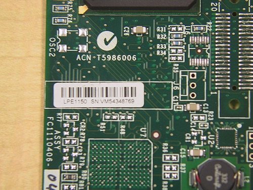 Emulex LightPulse 4Gb s HBA Fibre Channel Card PCI-E LPe1150-E