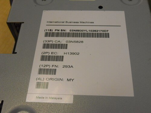 IBM 03N5830 Service Processor Card