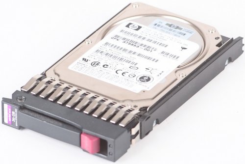 HP 36GB 2.5 SFF 3G Single Port SAS 10K RPM Hot Plug Hard Drive