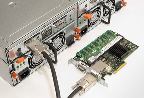 Dell PowerVault MD3000 Storage Array Enclosure 15x 1TB 7.2K SATA Hard Drives