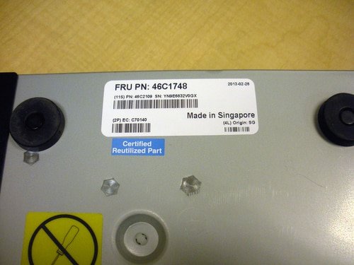 IBM 3580-S5E 1.5 3.0TB Ultrium LTO-5 External SAS Tape Drive TS2250 3580-H5S
