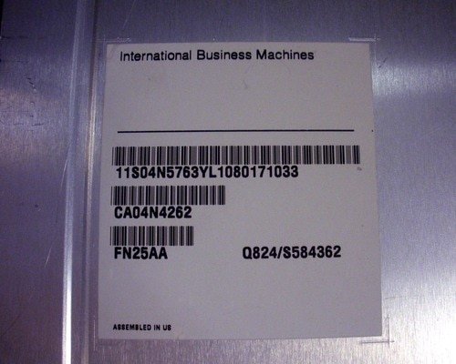 IBM 04N5763 Clock Processor Regulator pSeries