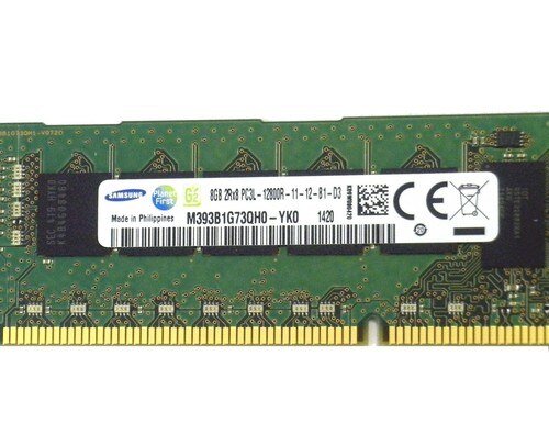 DELL PKCG9 8GB PC3L-12800R 2RX8 ECC Memory