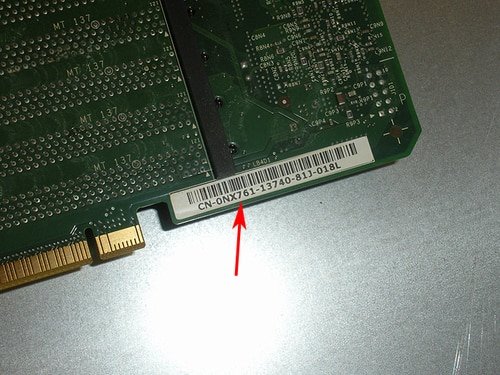 Dell PowerEdge R900 Memory Riser Board NX761