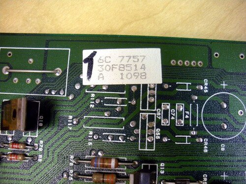 IBM 30F8514 4224 18 Pin Driver Board - Gold Edge Connector 4224-xx2