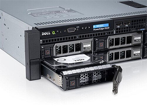 Dell PowerEdge R520 Server 2x 2.2GHz Quad-Core E5-2407 24GB 4x300GB