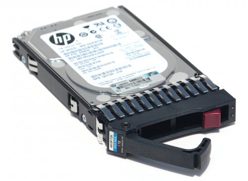 HP 1TB 2.5 SFF 6G Dual Port SAS 7.2K RPM Hot Plug Hard Drive