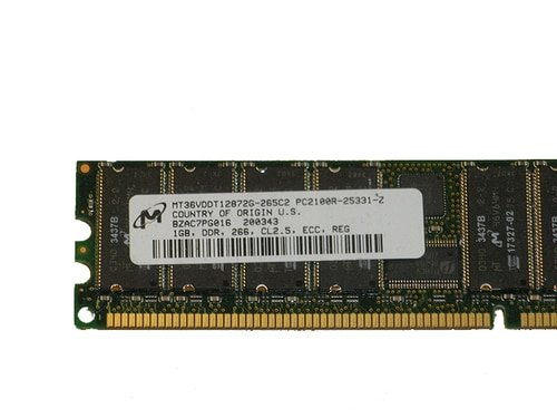 1GB PC2100 266MHZ ECC Registered Memory Dimm for Dell 9U175