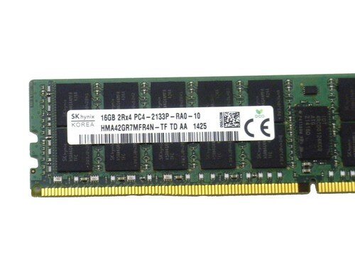 Hynix HMA42GR7MFR4N-TF 16GB 2RX4 PC4-2133p 2133Mhz DIMM Memory