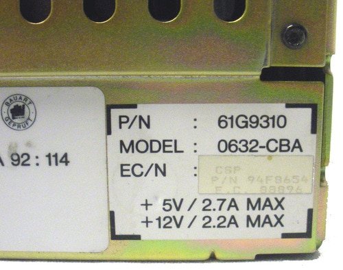 IBM 61G9310 Optical Disk Drive