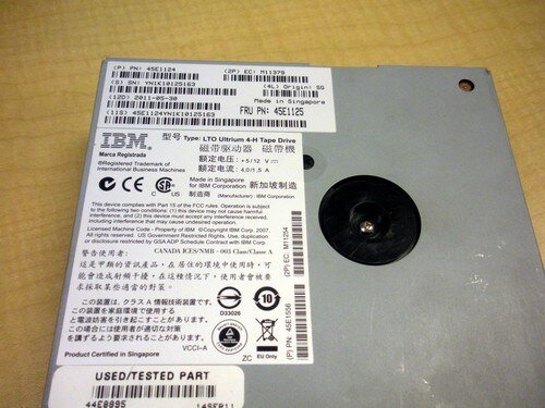 IBM 5746 800 1600GB HH LTO-4 Internal SAS Tape Drive