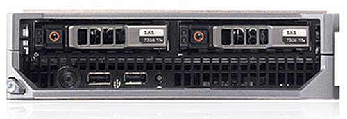 Dell PowerEdge M610 Blade Server 2x 2.93GHz Quad-Core Intel Xeon X5570 48GB 2x 146GB