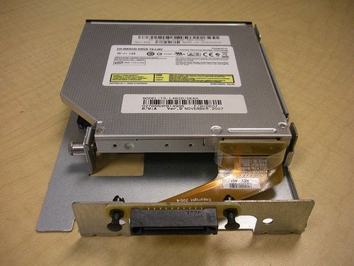 Dell YR857 PowerEdge R900 CD-RW DVD-ROM Optical Drive Assembly JU618