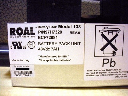 IBM 97H7320 97H7318 Battery Pack Unit for 5065 5074 830 840 New Cells 