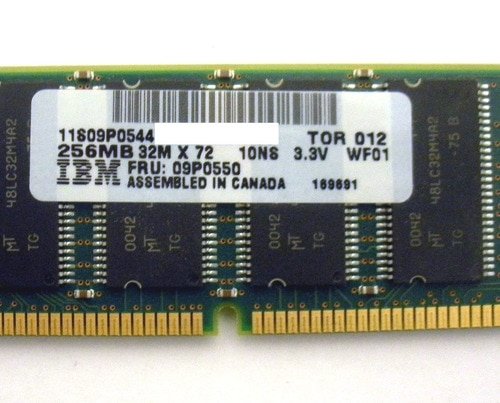 IBM 09P0544 256MB DIMMS 1 2 of 4120 Memory
