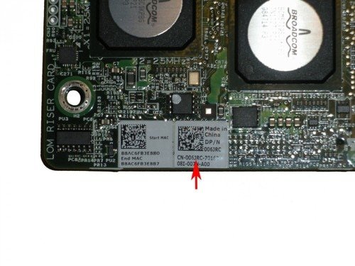Dell Broadcom 5709S Quad Port GB Mezzanine Network Card 06JRC