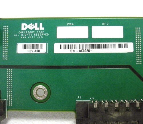 Dell K0226 Poweredge 2600 Power Distribution Board
