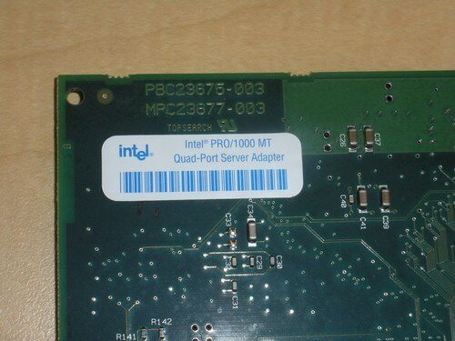 Intel PRO 1000MT Quad Port 10 100 1000 Network Card PCI-X C32199-001
