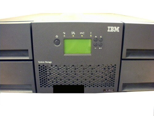 IBM 3573-L4U Tape Library TS3200 48 Slot with 8143 LTO-4 FH LVD SCSI Drive