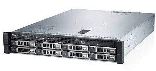 Dell PowerEdge R720 Server 2x 1.80GHz Quad-Core E5-2603 32GB 4x 300GB HD
