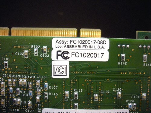 IBM 35L1310 FC1020017 PCI 64-bit with GBIC Adapter