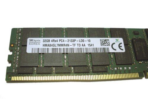 Dell MMRR9 32GB 4RX4 ECC PC4-17000 DDR4-2133Mhz Memory