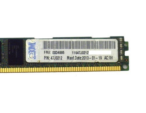 IBM 00D4993 8GB 1X8GB 2RX8 PC3-12800 Memory
