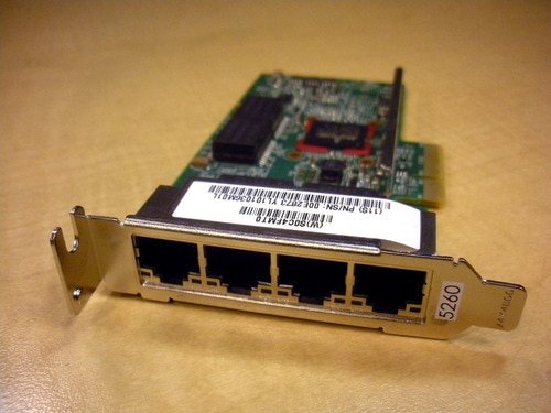 IBM 5260-82XX 00E2873 74Y4064 576F LP PCIe2 4-port 1 GbE Adapter