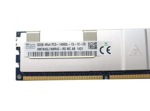 DELL JGGRT 32GB PC3-14900 DDR3 1866MHZ 4Rx4 Memory - Lot of 8