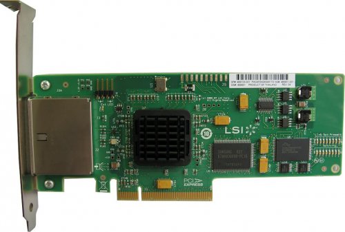 HP 617824-001 SC08GE 6G 2X4-PORT PCI-E 2.0 SAS HBA 
