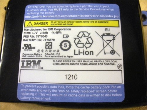IBM 74Y9340 74Y6870 Cache Battery 5737 5776 and others NEW Li-ion