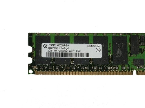 2GB PC2-3200R 400MHz 1Rx4 DDR2 ECC Memory RAM DIMM Y2835 G6036