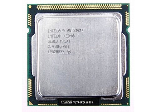 2.4GHz 8MB 2.5GT Quad-Core Intel Xeon X3430 CPU Processor SLBLJ