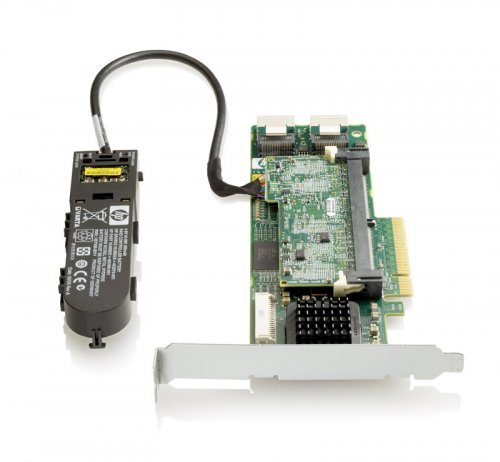 HP Smart Array P410 1G FBWC 2-ports Int PCIe x8 SAS Controller