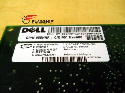 DELL 55HHP PRO1000F SP Gigiabit PCI Fiber HBA