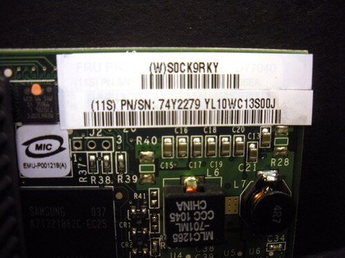 IBM 5273-820X 577D 74Y2279 8Gb PCIe Dual Port Fibre Channel Adapter