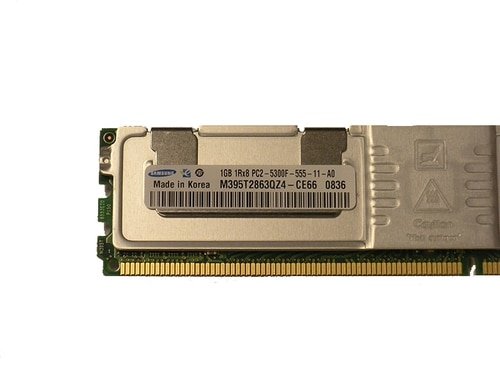 1GB PC2-5300F 667MHz 1RX8 DDR2 ECC Memory RAM DIMM G052C