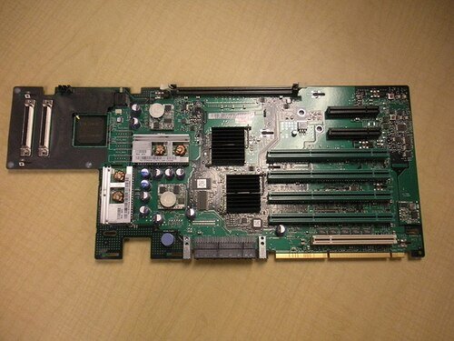 Dell PowerEdge 2800 PCI-E PCI-X Riser Board V6 NJ004