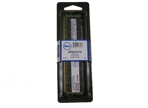 16GB 1x16GB PC3L-10600R 2Rx4 1333MHz Memory RAM RDIMM Dell SNPMGY5TC 16G