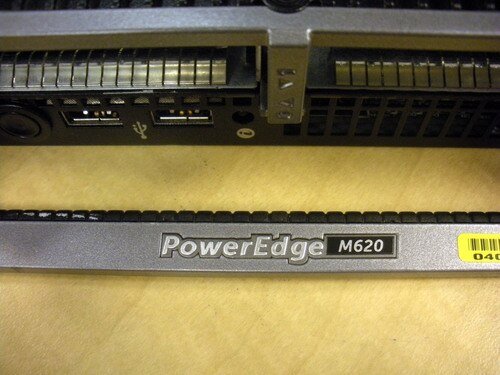 Dell PowerEdge M620 CTO Blade Server w 2x Heatsinks 0x0