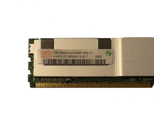 1GB PC2-5300F 667MHz 2RX8 DDR2 ECC Memory RAM DIMM 9F030