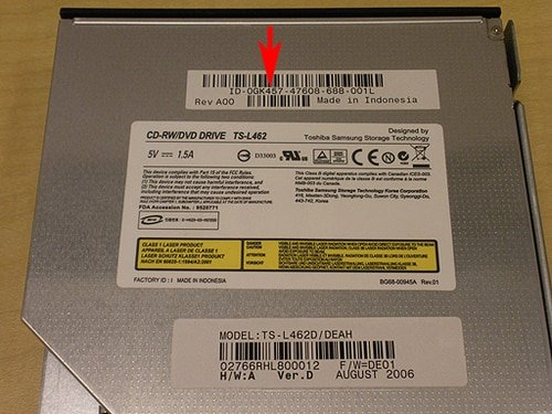 Dell PowerEdge 2800 6850 CD-RW DVD-ROM Combo Floppy Drive G3185 GK457