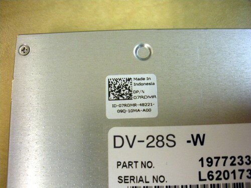 Dell PowerEdge DVD-ROM Drive SATA Slimline 7RDMR